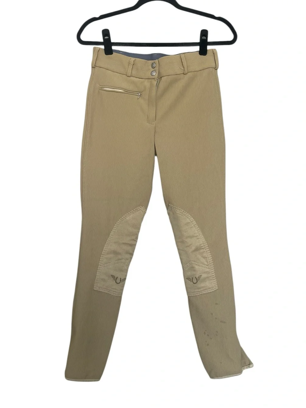 Tuff Rider Khaki Tan Riding-Style Women’s Equestrian Pants